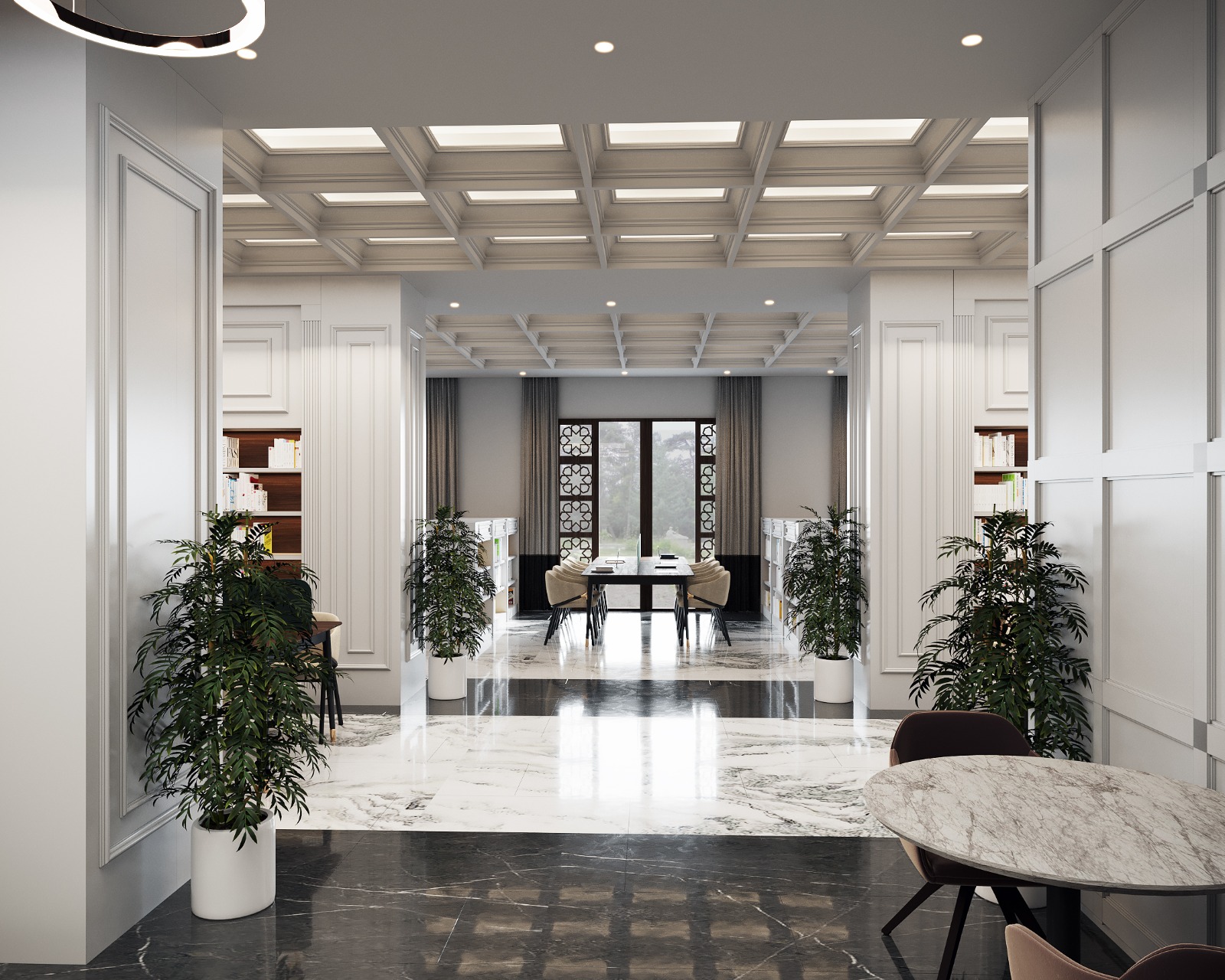 İKİ PINAR KÜTÜPHANESİ